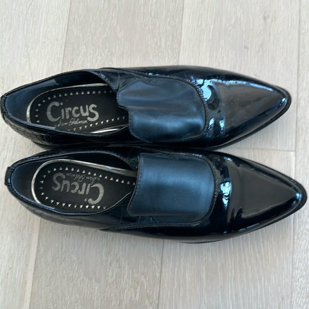 Sam Edelman Leather Mix Slip Ons
